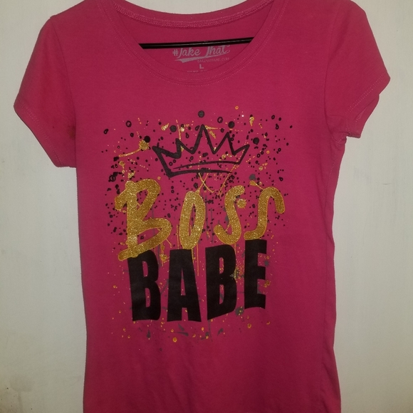 BOSS BABE TSHIRT SIZE LARGE - Picture 4 of 5